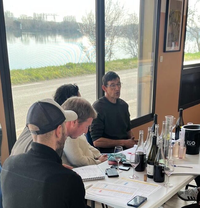 Dernière étape avant la mise en bouteilles